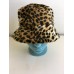 Kenneth Cole womens bucket hat leopard print brown black NEW  eb-19568212